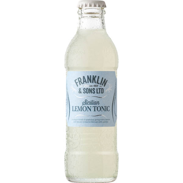 FRANKLINS LEMON TONIC 200X24